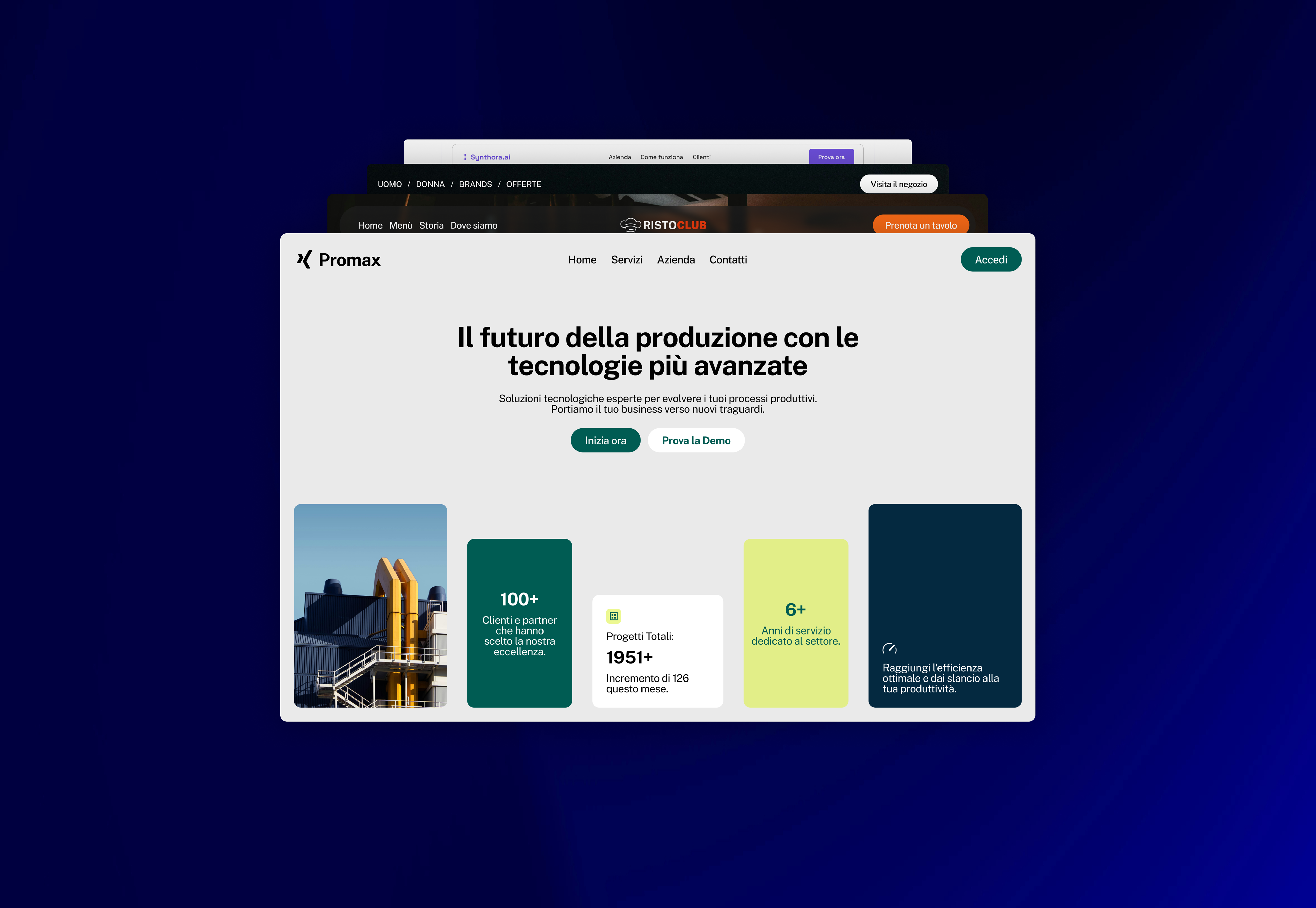 Pubblica il tuo sito web nel builder Martini Francesco